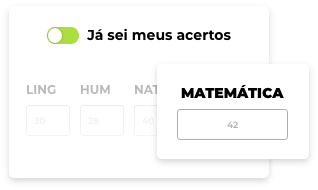 Calculadora de Nota do ENEM 2023 - Me Salva!