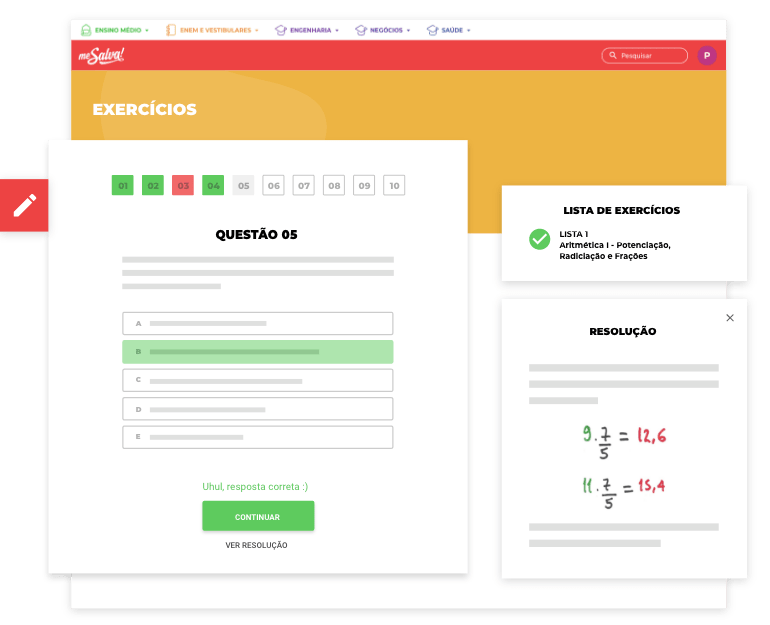 Calculadora de Nota do ENEM 2023 - Me Salva!